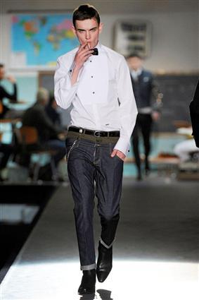 طلاب أشقياء أم معلمون سيئون حملة Dsquared لخريف وشتاء 2012-2013